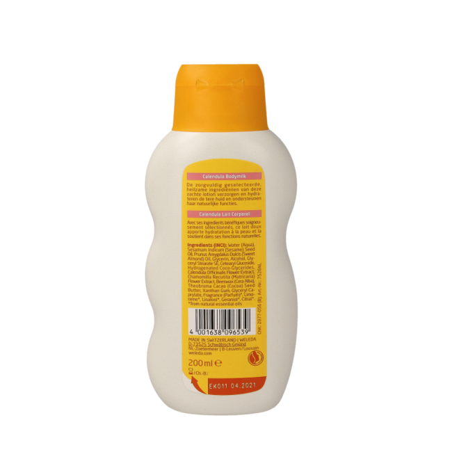 Weleda Calendula baby bodymilk 200 Milliliter