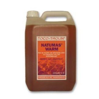 Toco Tholin Toco Tholin Natumas Warm Massage Oil 5 Litre