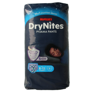 Huggies Drynites boy 8-13 jaar 9 Stuks