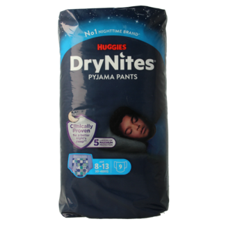 Huggies Drynites boy 8-13 years 9 pieces