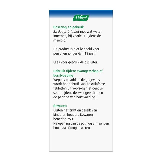 Aesculaforce 50 Tabletten