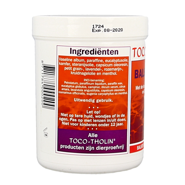 Toco Tholin Bálsamo caliente 250 ml