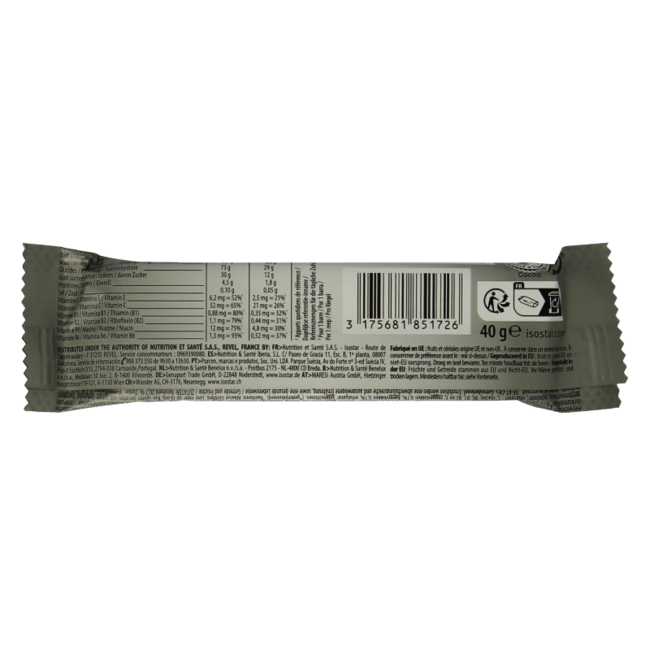 Isostar Barrita endurance+ 40 Gramos