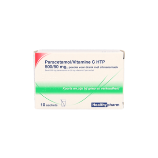 Healthypharm Healthypharm Paracetamol & Vit C 10 Beutel