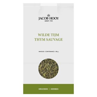 Jacob Hooy Wild Thyme 80 Grams