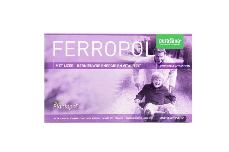 Purasana Plantapol Ferropol - Integratore Ferro e Vitamine