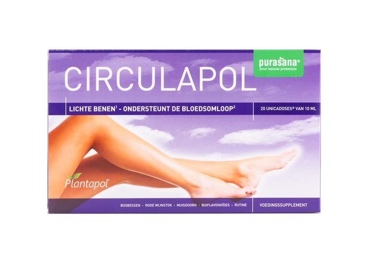 Purasana Circulapol Fiale | Supporto Circolazione Gambe