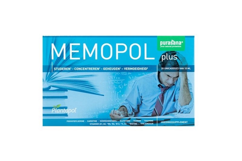 Purasana Plantapol Memopol Plus: Supporto Memoria e Concentrazione