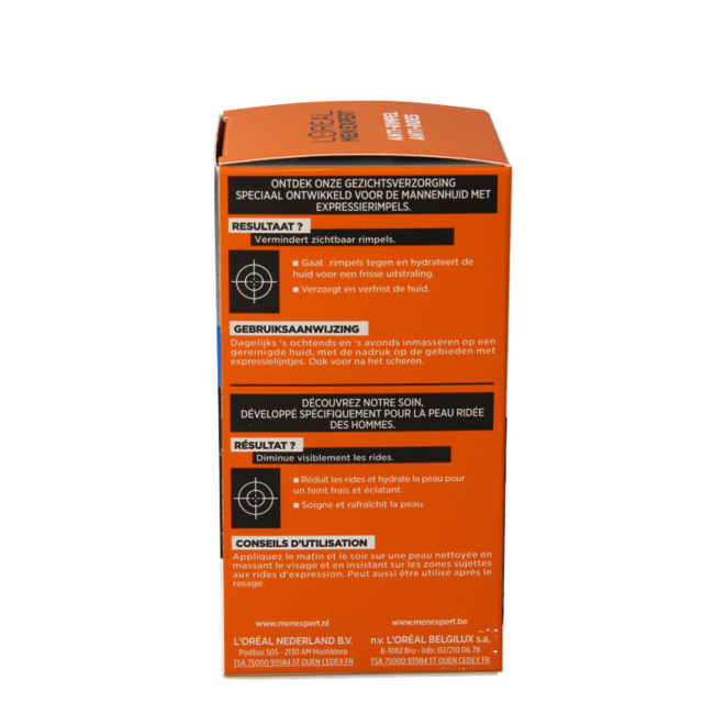 Men Expert Men expert stop rimpels creme 50 Milliliter