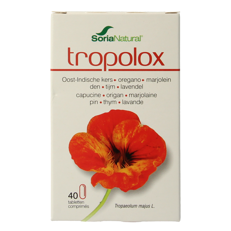 Soria Natural Tropolox 40 comprimés