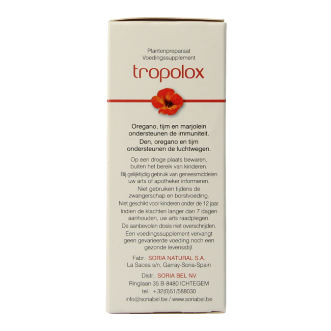 Soria Natural Tropolox 40 Tablets