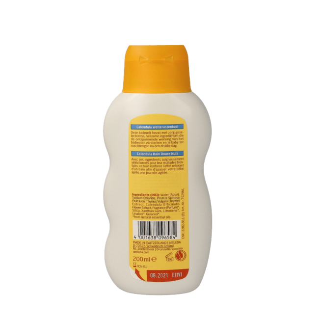 Calendula baby sleep-well bath 200 Millilitres
