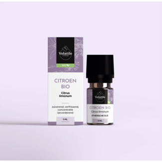 Volatile Volatile Lemon organic 5 Millilitres