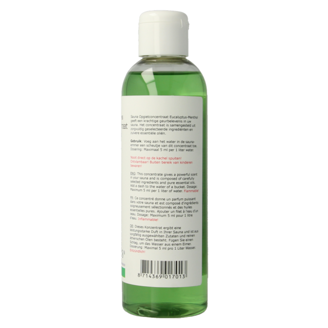 Ginkel's Concentré pour sauna eucalyptus et menthol 200 ml