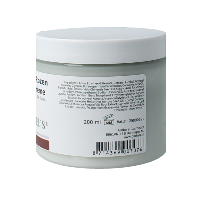 Crema Corpo Ginkel's Rosa e Miele 200 Millilitri