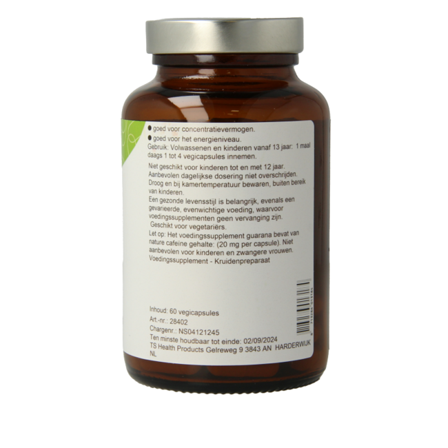 TS Choice Guaraná 60 Cápsulas vegetarianas