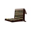 Bach Bloesemremedies set 20ml leder met inhoud  1 Set