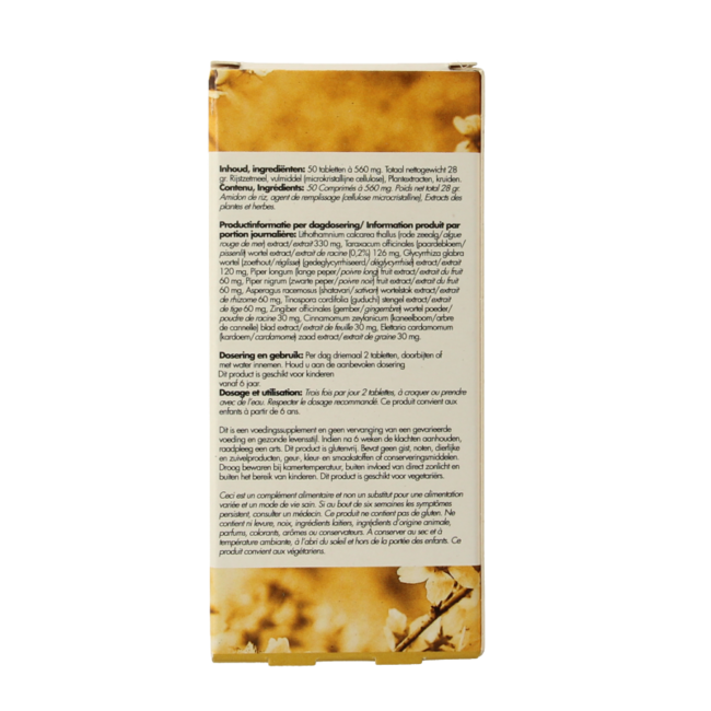 Bij zuur 50 Tablets