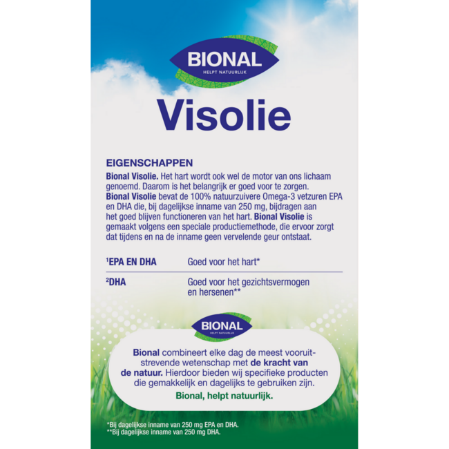 Bional Huile de Poisson 100 Capsules
