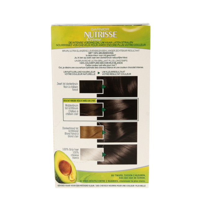 Nutrisse 3 Castaño Oscuro 1 set