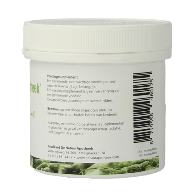 Natuurapotheek Ginkgo biloba 24% 250mg 100 cápsulas