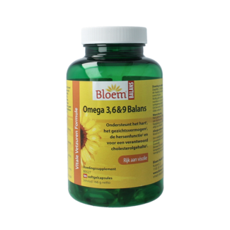 Bloem Omega 3 6 & 9 balans 96 cápsulas blandas