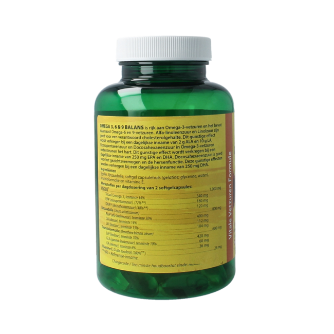 Omega 3 6 & 9 balans 96 cápsulas blandas