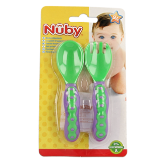 Nuby Mi primer set de cubiertos 1 set