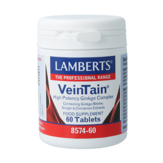 Lamberts Lamberts Veintain (z miłorzębem, cynamonem) 60 tabletek