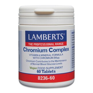 Lamberts Lamberts Chromium complex 60 comprimidos