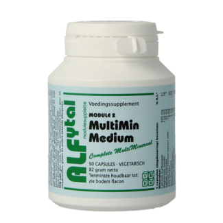 Alfytal Alfytal MultiMin medium complete mineraalformule 90 Vegetarische capsules