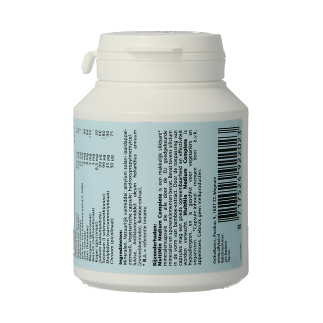 Alfytal MultiMin Medium Complete Mineral Formula 90 Vegetarian Capsules