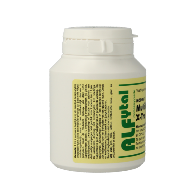 MultiVit x-tra mineralstofffreies Multivitamin 90 vegetarische Kapseln