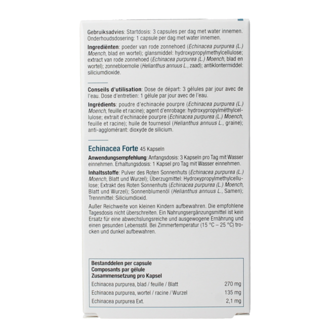Fytostar Echinacea forte 1215 45 Kapsułek