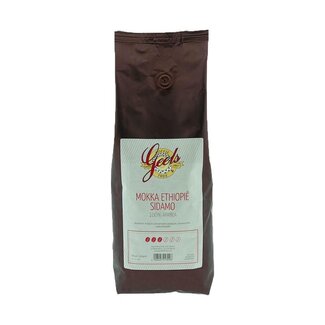 Geels Geels Mokka Ehtiopia sidamo en grano 1 Kilogramo