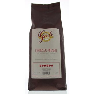 Geels Kawa Geels Espresso Milano, ziarna ciemno palone, 1 Kilogram