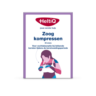 Heltiq Breast pads shaped 30 Pieces
