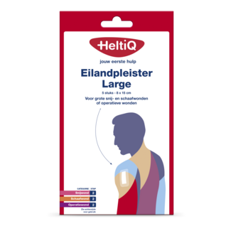 Heltiq Inselpflaster 8 x 15 cm, 5 Stück