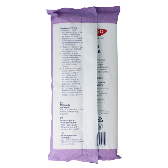 Alèse de maternité 60 x 90 cm sachet 2 pièces