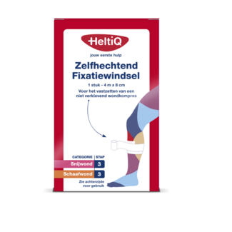 Heltiq Selbsthaftende Binde 4 m x 8 cm 1 Stück