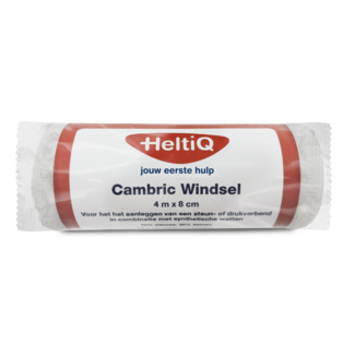 Heltiq Heltiq Cambric windsel 4m x 8cm 1 Stuks