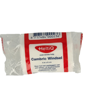 Heltiq Heltiq Cambric venda 4m x 6cm 1 unidad