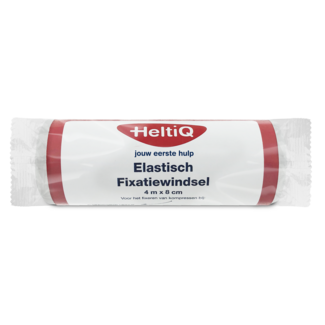 Heltiq Venda de fijación elástica 4 m x 8 cm, 1 unidad
