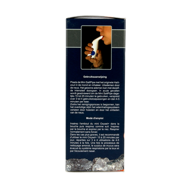 Inhalador de sal Saltpipe Mini con sal de halita 25 g