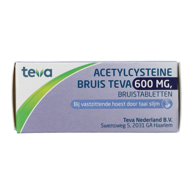 Acetylcysteine 600mg 7 Effervescent Tablets