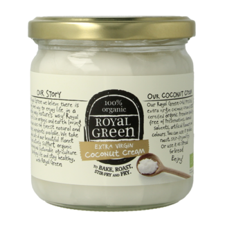 Royal Green Crema de coco para cocinar extra virgen bio 325 ml