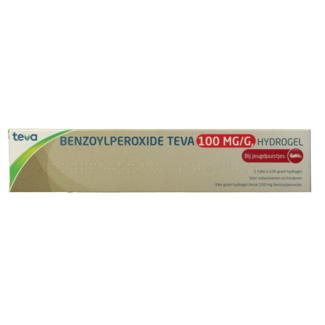 Teva Benzoyl peroxide 100mg/g 100 Gram
