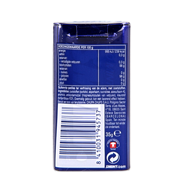 Smint XL Peppermint Single Pack 50 Pieces