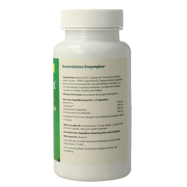 Venamed Enzymplex 60 Cápsulas vegetarianas