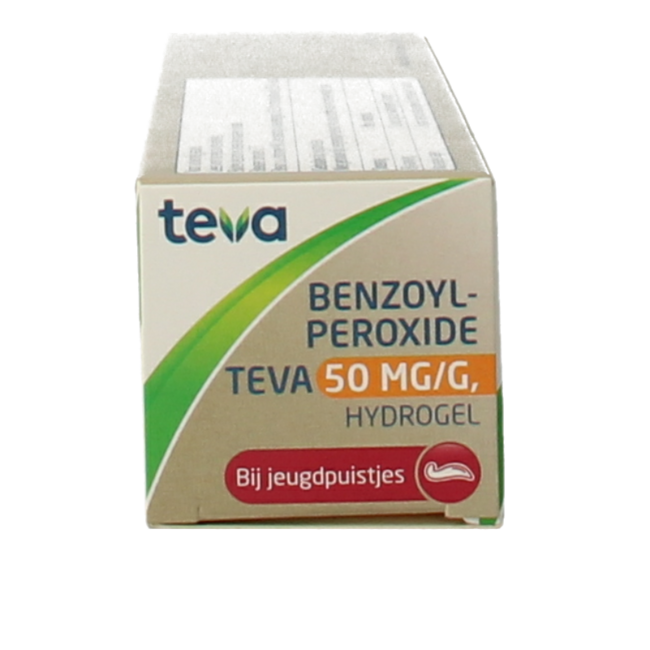 Teva Benzoilperossido 50mg 5% 100 Grammi